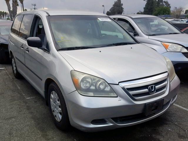 5FNRL38267B073746 - 2007 HONDA ODYSSEY LX SILVER photo 1