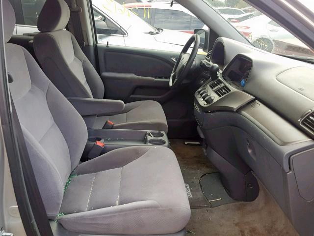 5FNRL38267B073746 - 2007 HONDA ODYSSEY LX SILVER photo 5