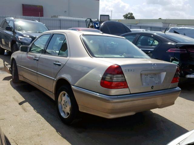 WDBHA29G3YA837499 - 2000 MERCEDES-BENZ C 280 GOLD photo 3