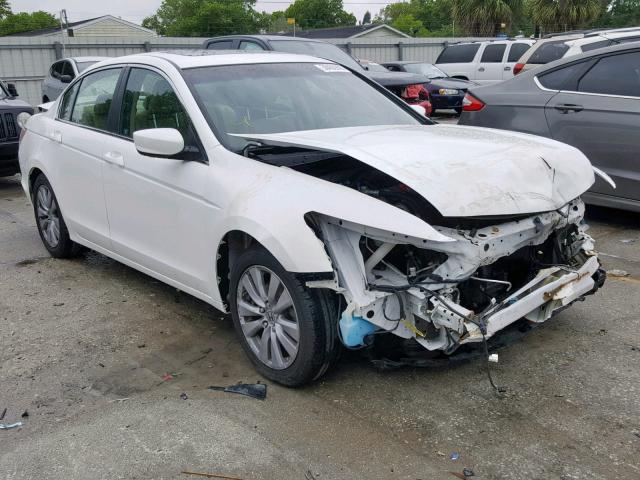 1HGCP2F89CA147712 - 2012 HONDA ACCORD EXL WHITE photo 1