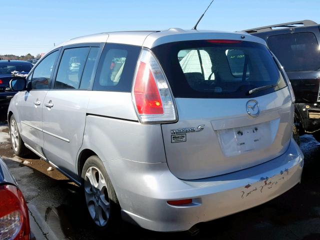 JM1CR293480313981 - 2008 MAZDA 5 SILVER photo 3