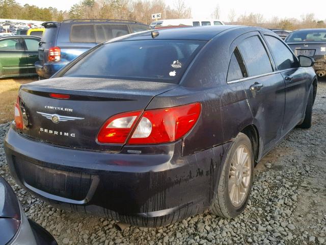 1C3LC56B29N537290 - 2009 CHRYSLER SEBRING TO BLACK photo 4