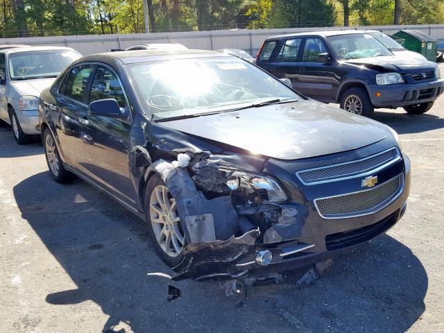 1G1ZE5E79AF208154 - 2010 CHEVROLET MALIBU LTZ BLACK photo 1