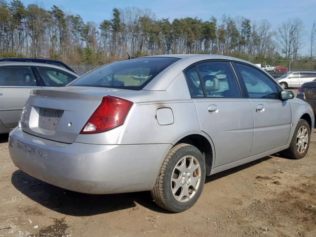 1G8AJ55F76Z103782 - 2006 SATURN ION LEVEL SILVER photo 4