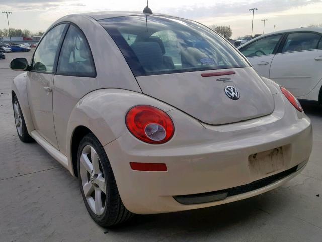 3VWSW31C97M506562 - 2007 VOLKSWAGEN NEW BEETLE Sarı foto 3