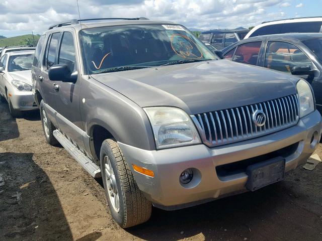 4M2DU86W13ZJ18407 - 2003 MERCURY MOUNTAINEE GRAY photo 1