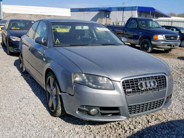 WAUBF78EX7A020306 - 2007 AUDI A4 S-LINE GRAY photo 1