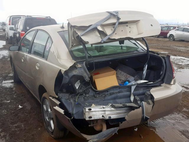 1G8AJ55F06Z105714 - 2006 SATURN ION LEVEL GOLD photo 3