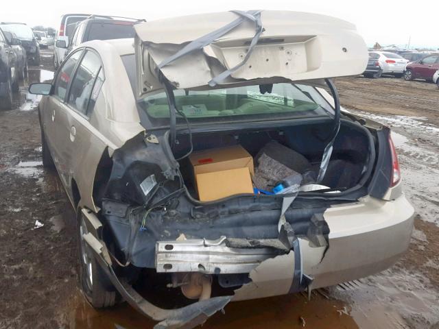 1G8AJ55F06Z105714 - 2006 SATURN ION LEVEL GOLD photo 9