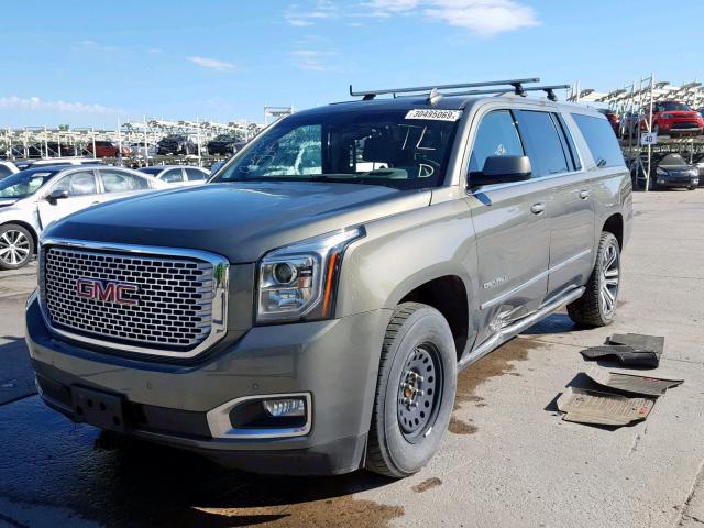 1GKS2HKJ7HR182346 - 2017 GMC YUKON XL D GRAY photo 2