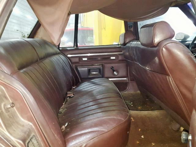 2G1AN69H7D1237010 - 1983 CHEVROLET CAPRICE CL BROWN photo 6