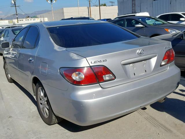 JTHBF30G925035887 - 2002 LEXUS ES 300 SILVER photo 3