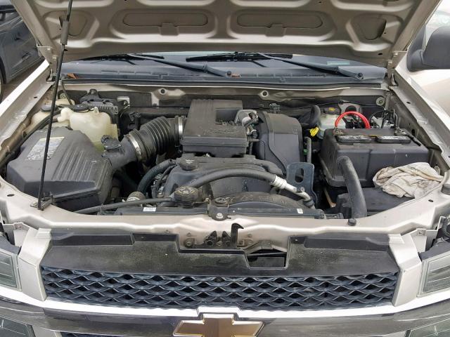 1GCCS136858276416 - 2005 CHEVROLET COLORADO TAN photo 7