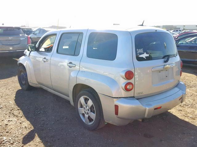 3GNCA13D18S665872 - 2008 CHEVROLET HHR LS Plata foto 3