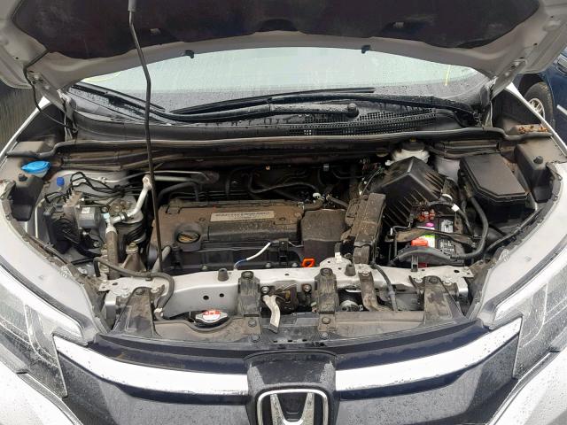 2HKRM3H74FH542390 - 2015 HONDA CR-V EXL SILVER photo 7