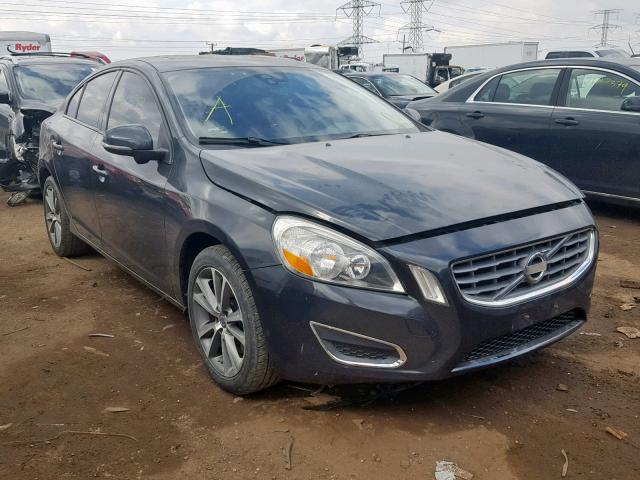 YV1622FSXC2132162 - 2012 VOLVO S60 T5 GRAY photo 1