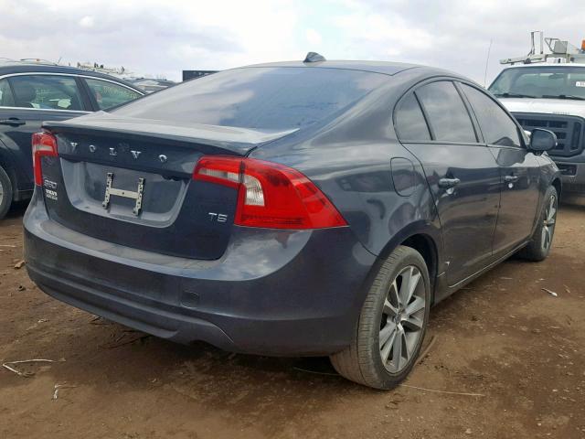 YV1622FSXC2132162 - 2012 VOLVO S60 T5 GRAY photo 4