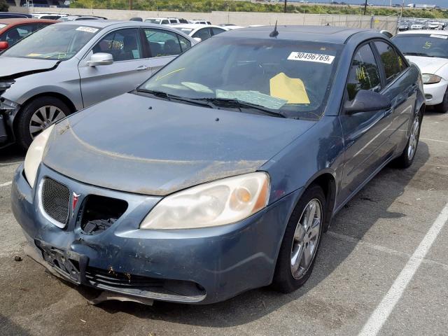 1G2ZH528754165385 - 2005 PONTIAC G6 GT BLUE photo 2