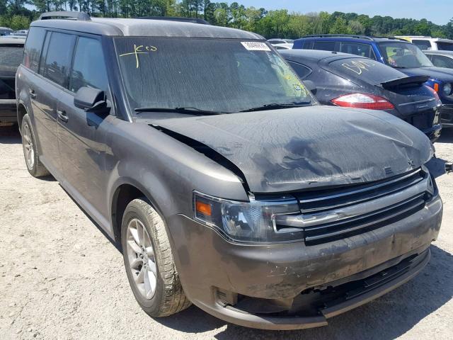 2FMGK5B81DBD27368 - 2013 FORD FLEX SE GRAY photo 1