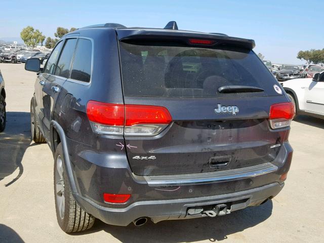 1C4RJFBG7EC526536 - 2014 JEEP GRAND CHER GRAY photo 3