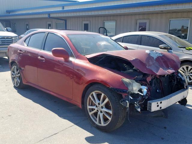 JTHBE262965003262 - 2006 LEXUS IS 350 RED photo 1