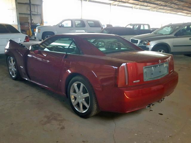 1G6YV36A965600794 - 2006 CADILLAC XLR RED photo 3