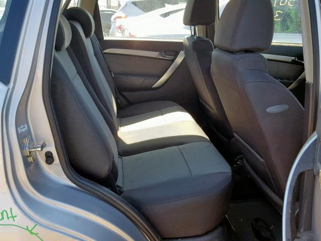 KL1TD6DE1AB006204 - 2010 CHEVROLET AVEO LS SILVER photo 6