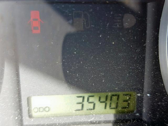 KL1TD6DE1AB006204 - 2010 CHEVROLET AVEO LS SILVER photo 8