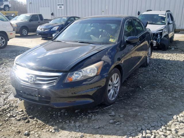 1HGCP2F85CA062608 - 2012 HONDA ACCORD EXL BLACK photo 2