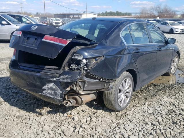 1HGCP2F85CA062608 - 2012 HONDA ACCORD EXL BLACK photo 4