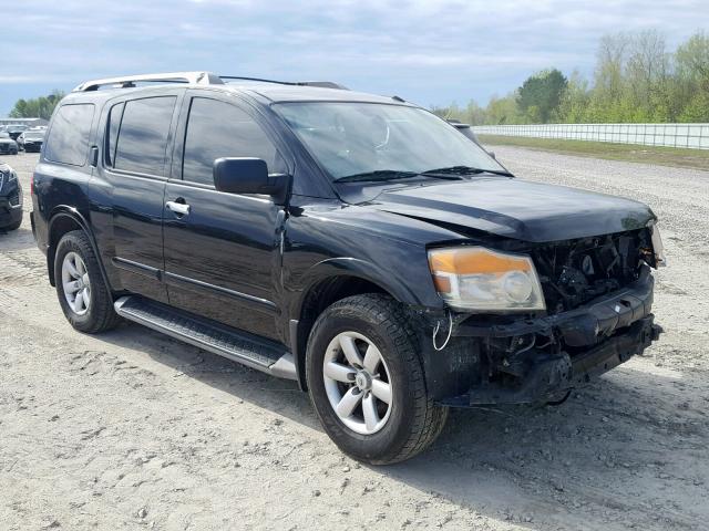 5N1BA0ND0EN609399 - 2014 NISSAN ARMADA SV BLACK photo 1