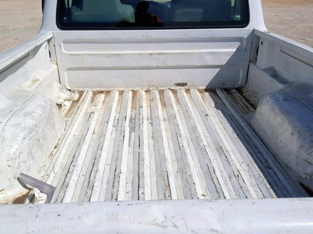 1FTYR10D37PA13120 - 2007 FORD RANGER WHITE photo 6