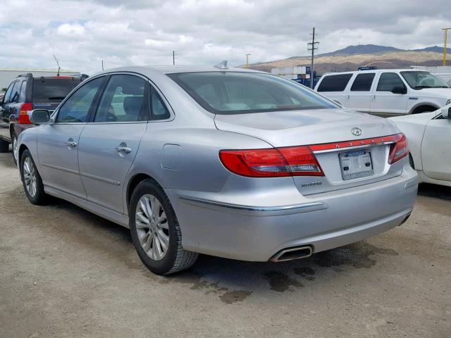 KMHFC4DD1BA536468 - 2011 HYUNDAI AZERA GLS SILVER photo 3