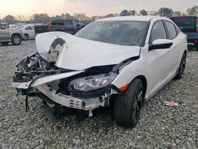 SHHFK7H4XJU213480 - 2018 HONDA CIVIC SPOR WHITE photo 2