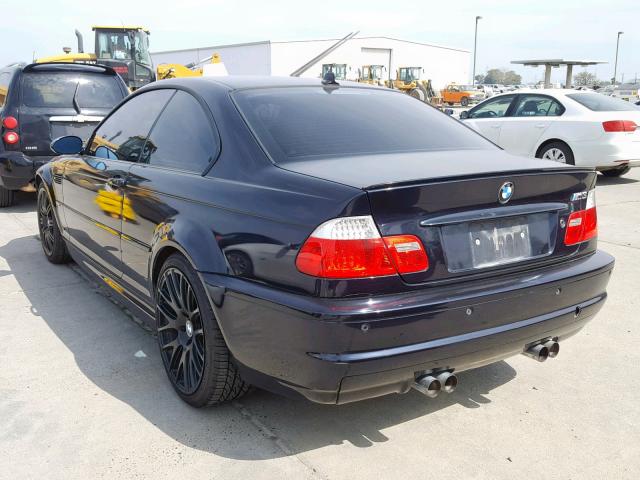 WBSBL93415PN60295 - 2005 BMW M3 BLUE photo 3