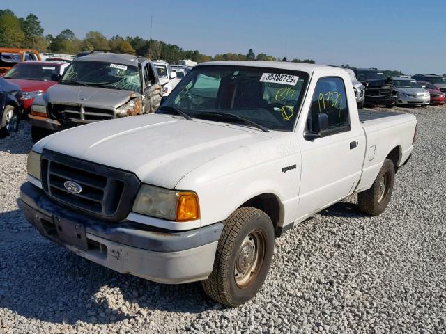 1FTYR10D84PA03923 - 2004 FORD RANGER WHITE photo 2