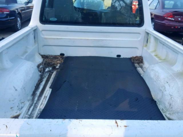 1FTYR10D84PA03923 - 2004 FORD RANGER WHITE photo 6