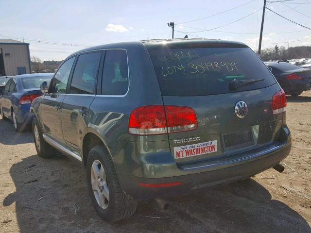 WVGZG77L96D026377 - 2006 VOLKSWAGEN TOUAREG 3. GREEN photo 3