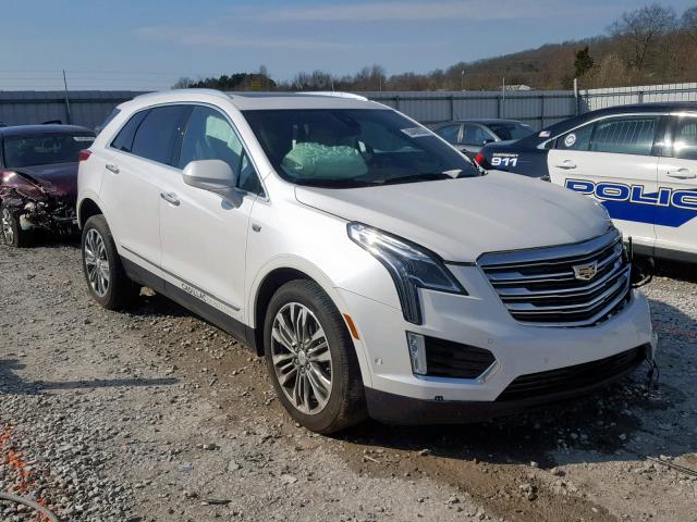 1GYKNERS6JZ234811 - 2018 CADILLAC XT5 PREMIU SILVER photo 1