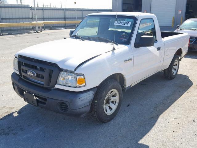 1FTKR1AD3APA72342 - 2010 FORD RANGER WHITE photo 2