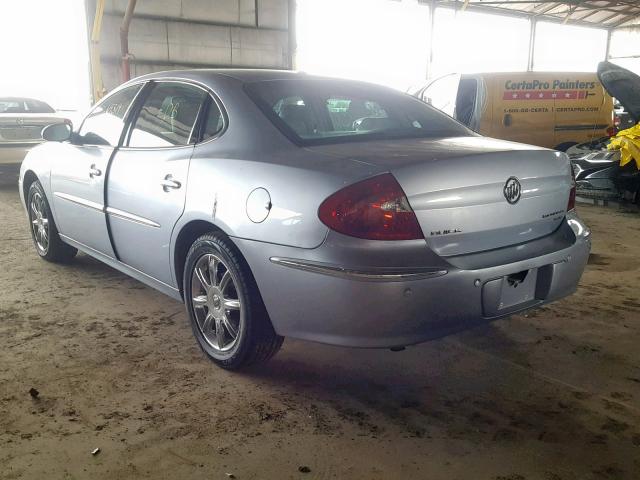 2G4WE567051223045 - 2005 BUICK LACROSSE C SILVER photo 3