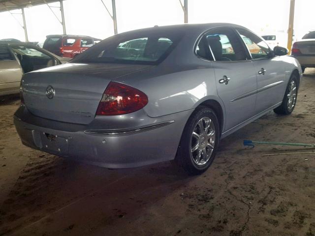 2G4WE567051223045 - 2005 BUICK LACROSSE C SILVER photo 4