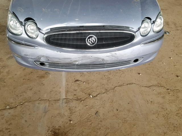 2G4WE567051223045 - 2005 BUICK LACROSSE C SILVER photo 9