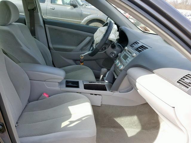 JTNBE46K773015108 - 2007 TOYOTA CAMRY NEW GRAY photo 5