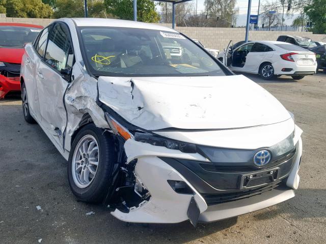 JTDKARFP0J3100873 - 2018 TOYOTA PRIUS PRIM 白色 照片 1