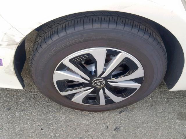 JTDKARFP0J3100873 - 2018 TOYOTA PRIUS PRIM 白色 照片 9