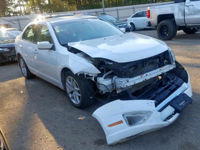 3FAHP0JA7CR126341 - 2012 FORD FUSION SEL WHITE photo 1