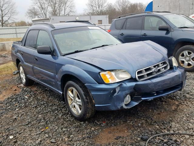 4S4BT62C867104080 - 2006 SUBARU BAJA SPORT BLUE photo 1