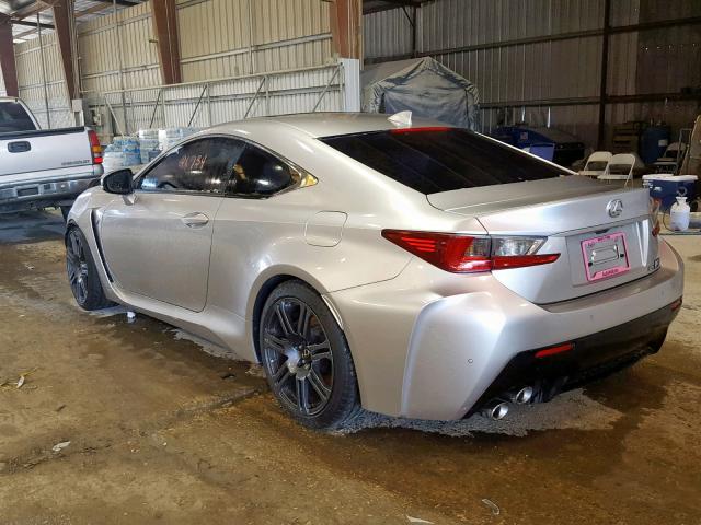 JTHHP5BC1H5006065 - 2017 LEXUS RC-F SILVER photo 3