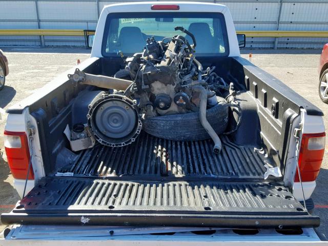 1FTYR10D27PA83269 - 2007 FORD RANGER WHITE photo 6